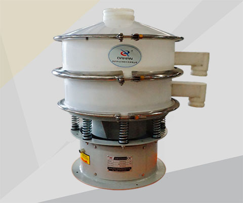 Plastic vibrating sieve