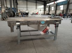 Vibrating screening machine for coal
